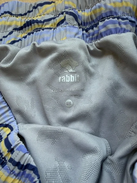 rabbit Women's Feelin' Fine 2.5" Short Making Waves Size SM - Picture 3 of 5